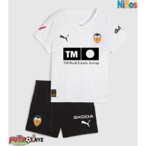 Camiseta Valencia Primera Equipación para niños 2025-26 manga corta (+ pantalones cortos)